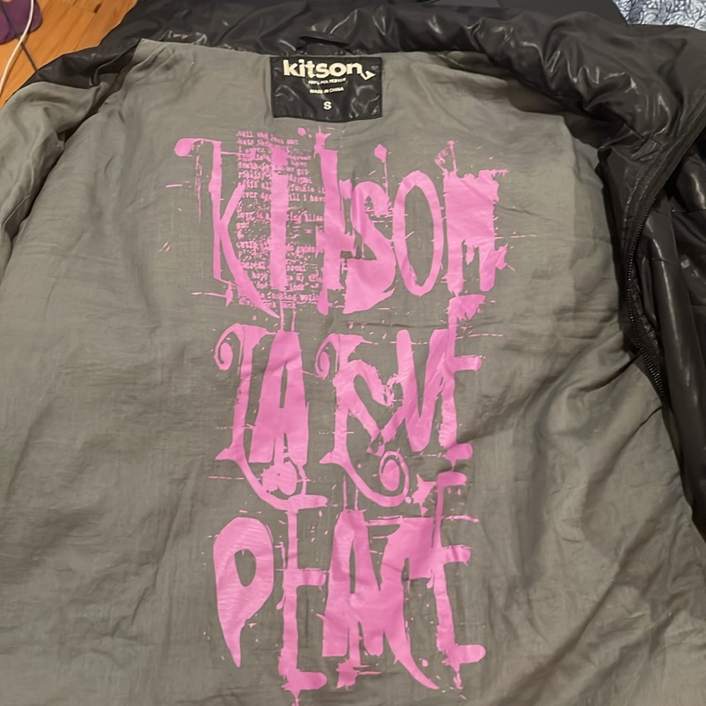 Black Polyester Jacket - Picture 3 of 3